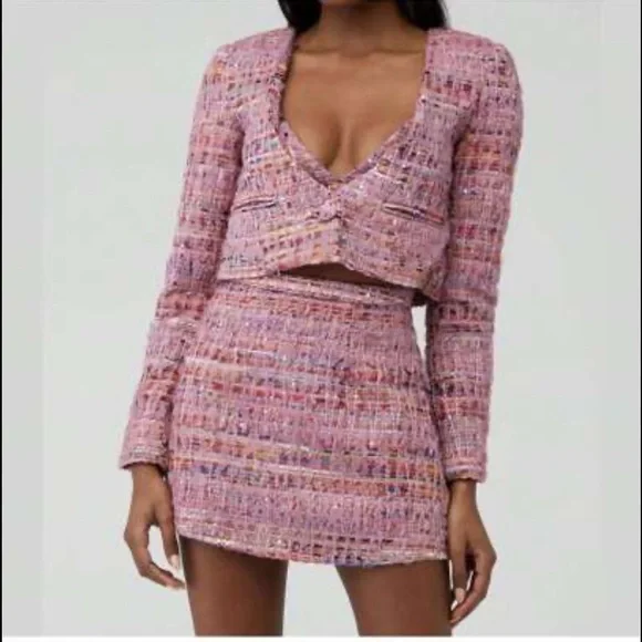 NWT for love and lemons 🍋 blazer/skirt set - Picture 4 of 14